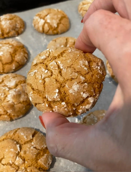 Gluten &amp; Dairy Free Date Crinkle Cookies &ndash; ExtraWhiteGold