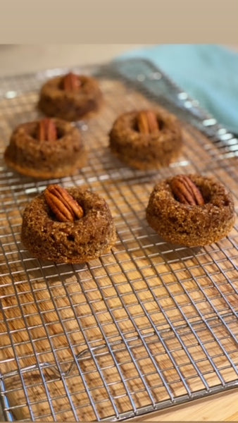 Keto, Low Carb Pecan Pie Donuts  &ndash; ExtraWhiteGold