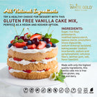 Gluten Free Vanilla Cake Mix