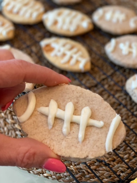 Vegan and Gluten Free Super Bowl Cookies