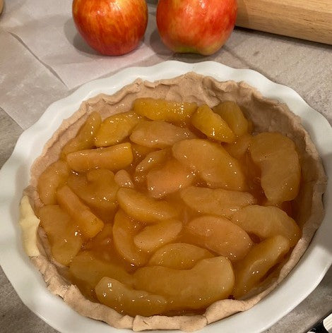 Granny Fran's Homemade Vegan Apple Pie