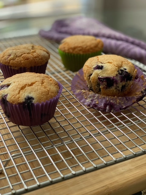 Incredible Blueberry Muffins