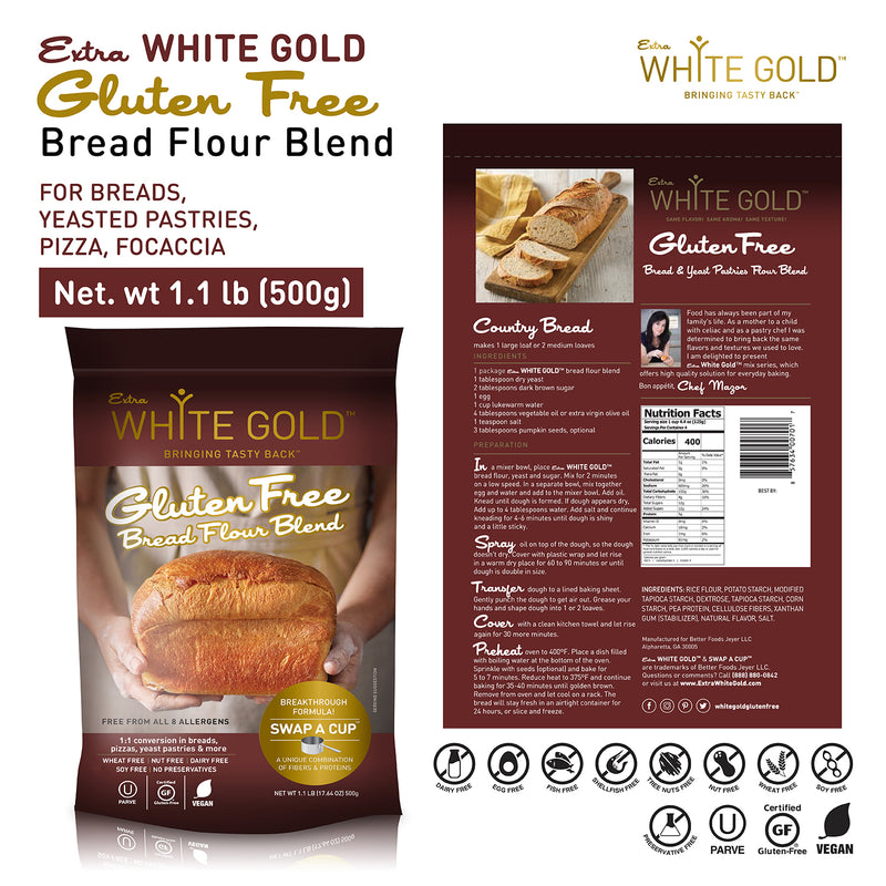 Gluten Free All Purpose & Bread Flour Combo